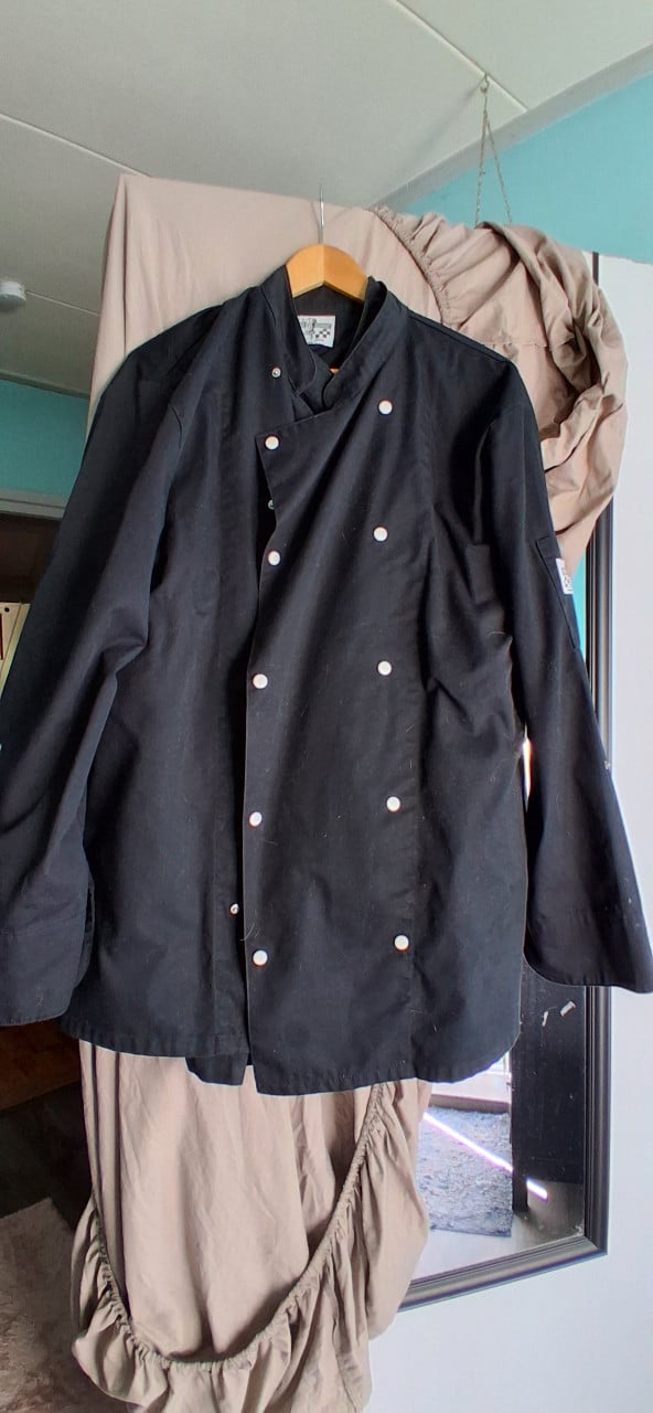 2 zwarte koks jassen. Maat xl