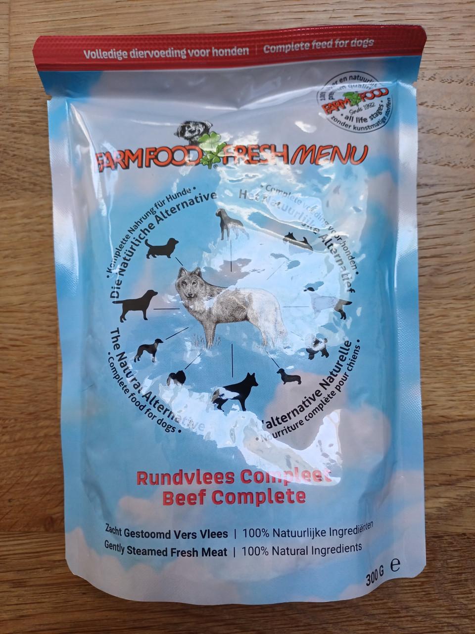 Farmfood FreshMenu Pens & Hart / Rundvlees Compleet 300 gram