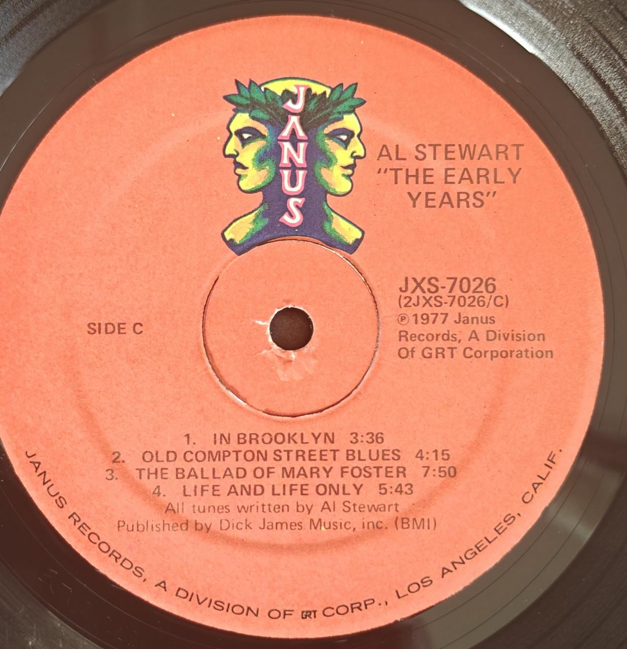 Te Koop LP Al Stewart - The Early Years uit 1977
