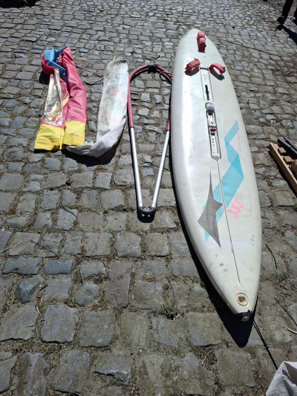 Surfplank + accessoires