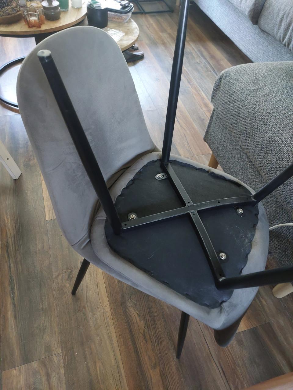 6 eettafel stoelen