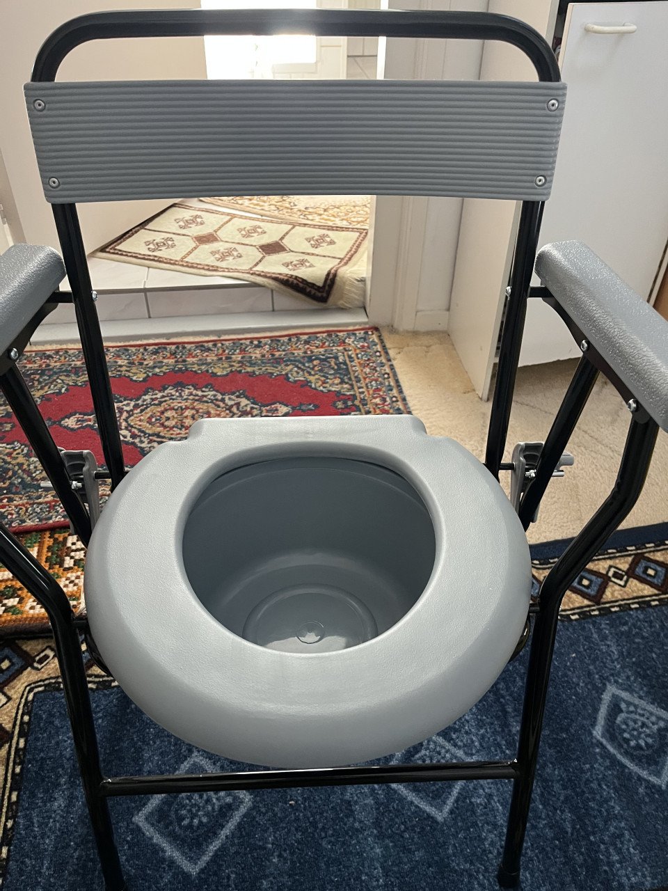 Opvouwbare toiletstoel