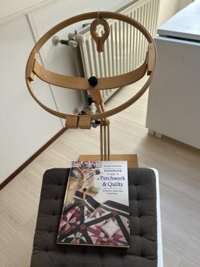 Quiltring op standaard.