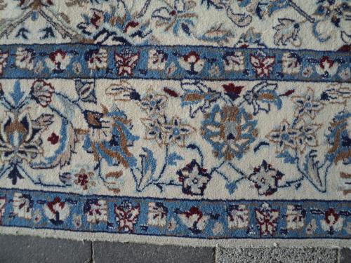 Schitterend zijde PERZICHE tapijt handgeknoopt 210 x 330 cm