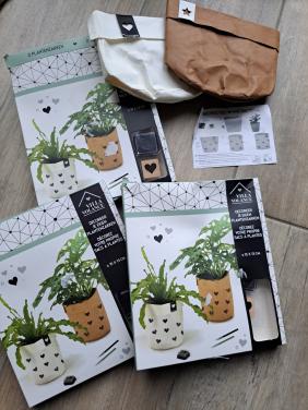 Plantenzakken 2 zakjes in 1doosje maat 15x 13 cm 3