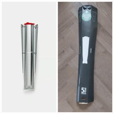 Brabantia droogmolen grondanker voet, nieuw