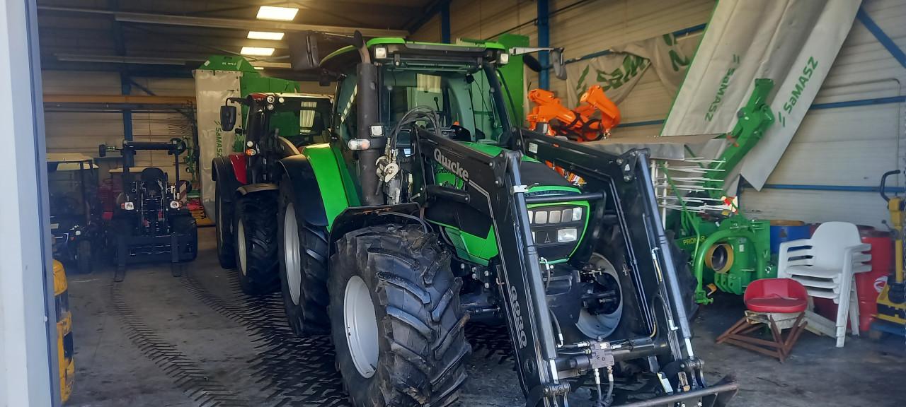 Deutz Agroton K100 met voorlader