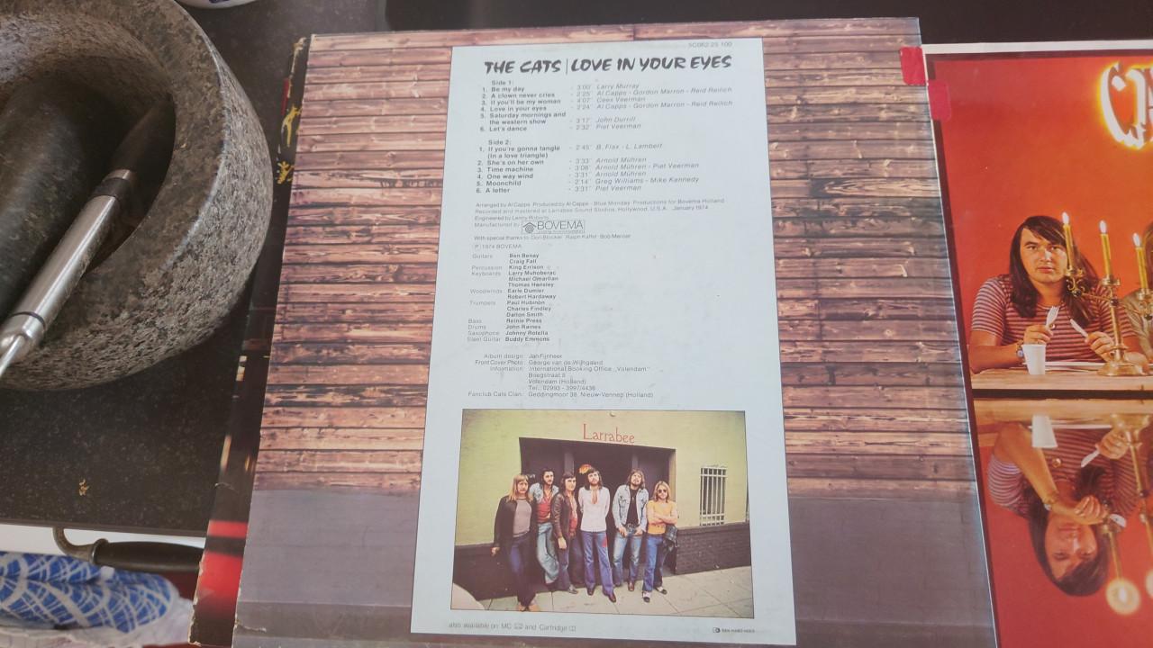 6 x Vinyl LP van The Cats