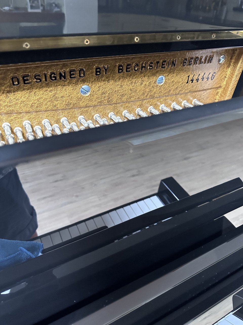 Piano merk Hoffman Made by Bechstein