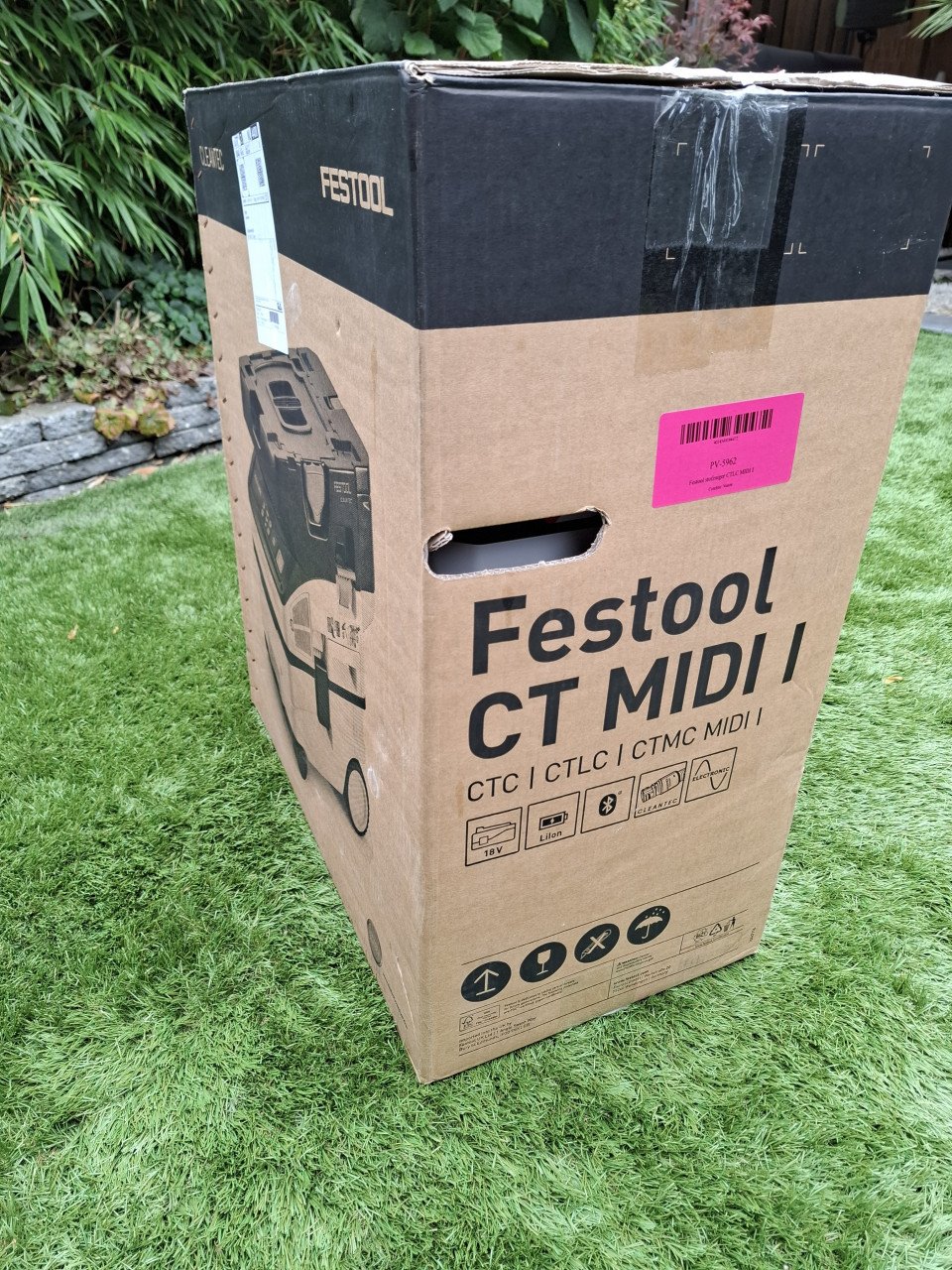Festool CTLC midi 1 cleantec inclusief accu's en oplader.