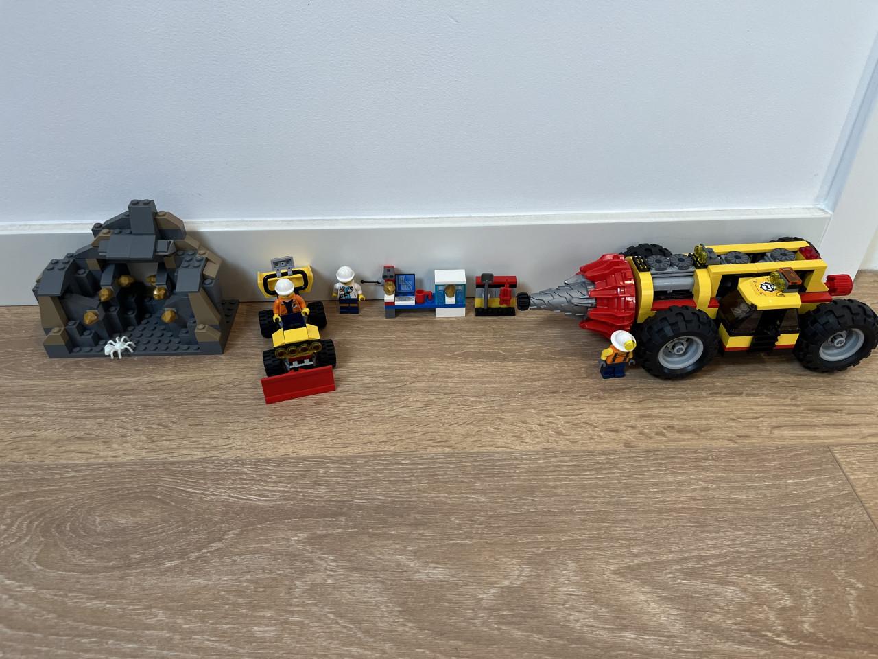 LEGO zware mijnbouwboor