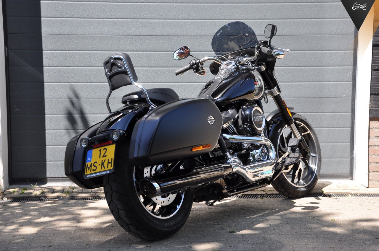 Harley Davidson 107 FLSB Sport Glide Kesstech uitlaat (regelbaar)