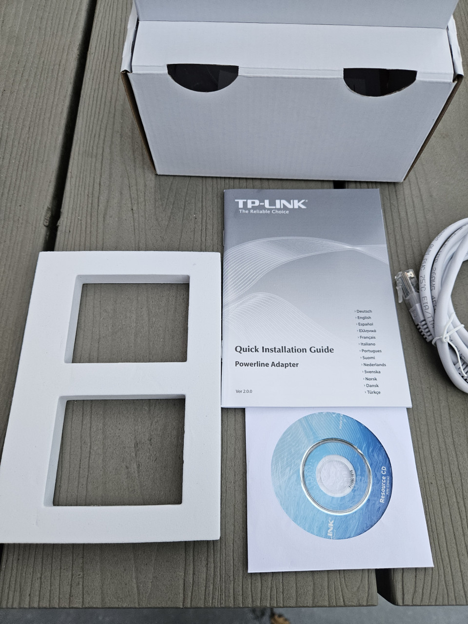 Zgan TP-Link TL-PA4010 KIT - Powerline set AV 500 zeer nette staat
