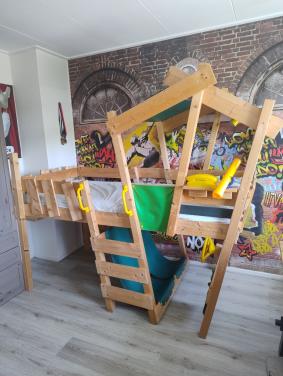 Hoogslaper hut 90x200