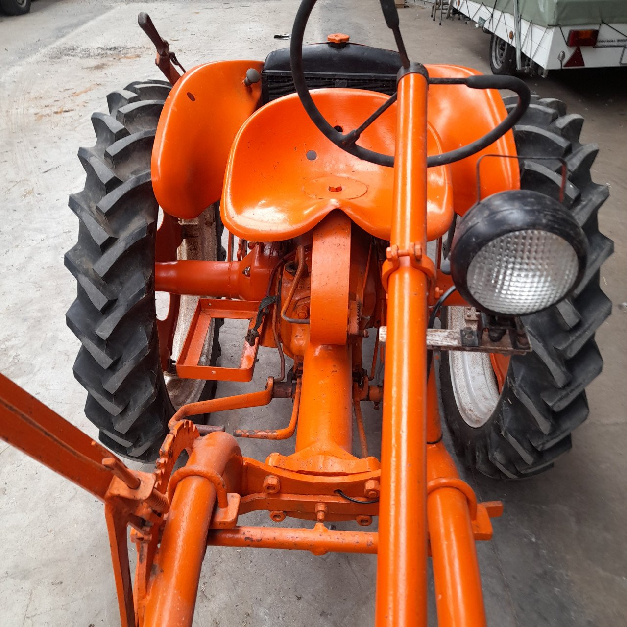 TE KOOP: Zeer unieke Allis-Chalmers 1949 G "SPIN" G20475