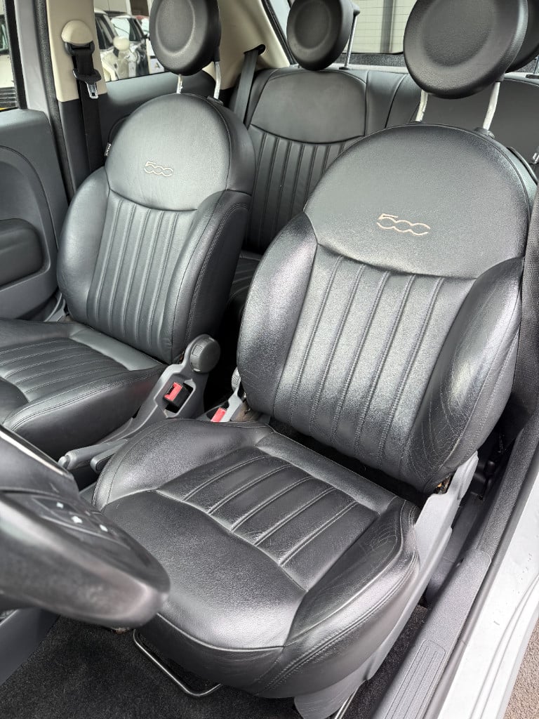 Fiat 500 1.2 - rosa - glazen dak