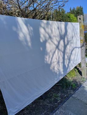 2 stuks gordijnen 260 br x 220 hoog