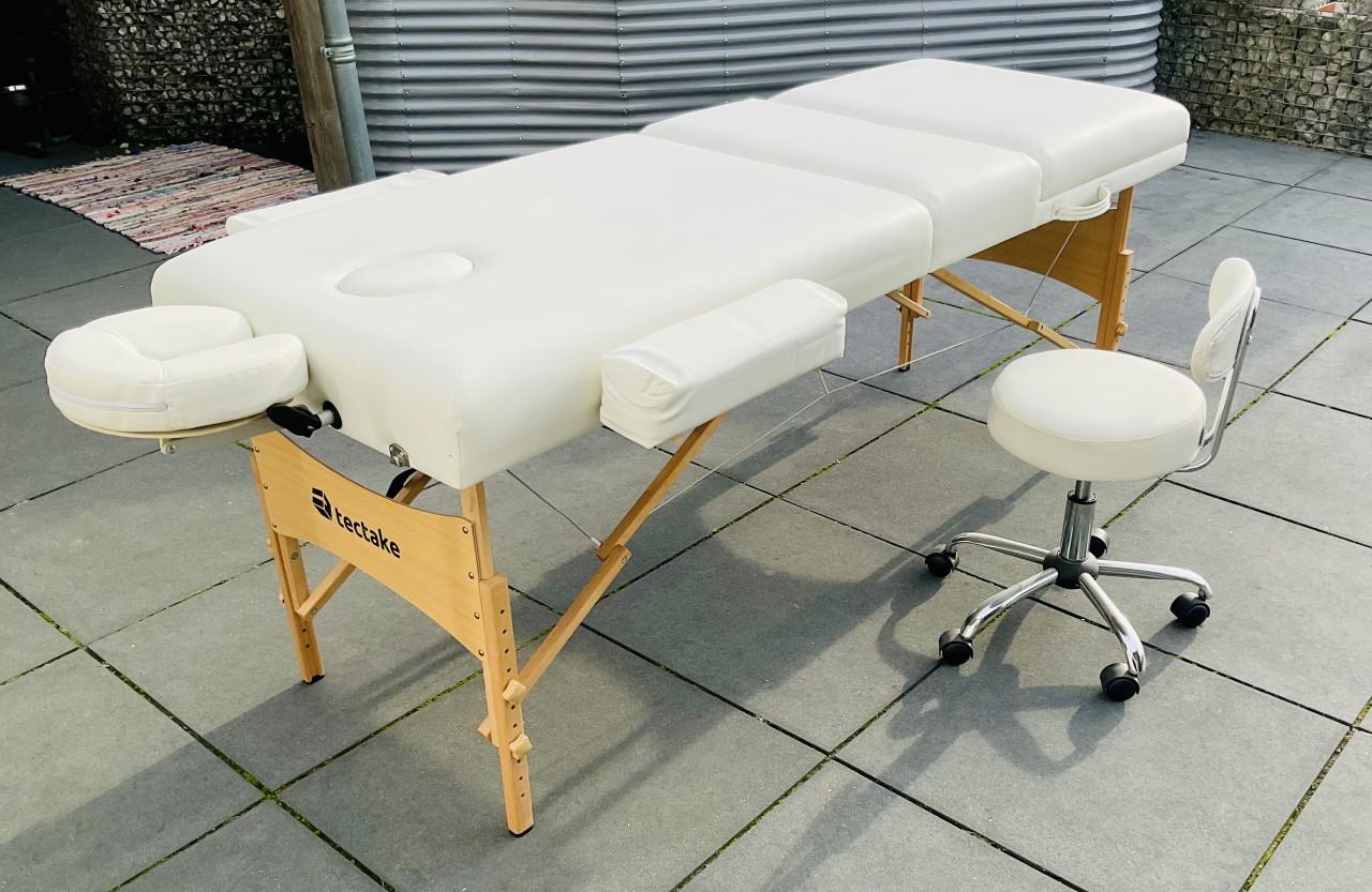 Tectake Inklapbare Massagetafel - zo goed als nieuw!