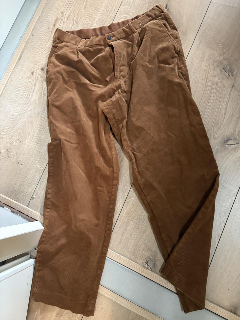 Corduroy broek van Uniqlo