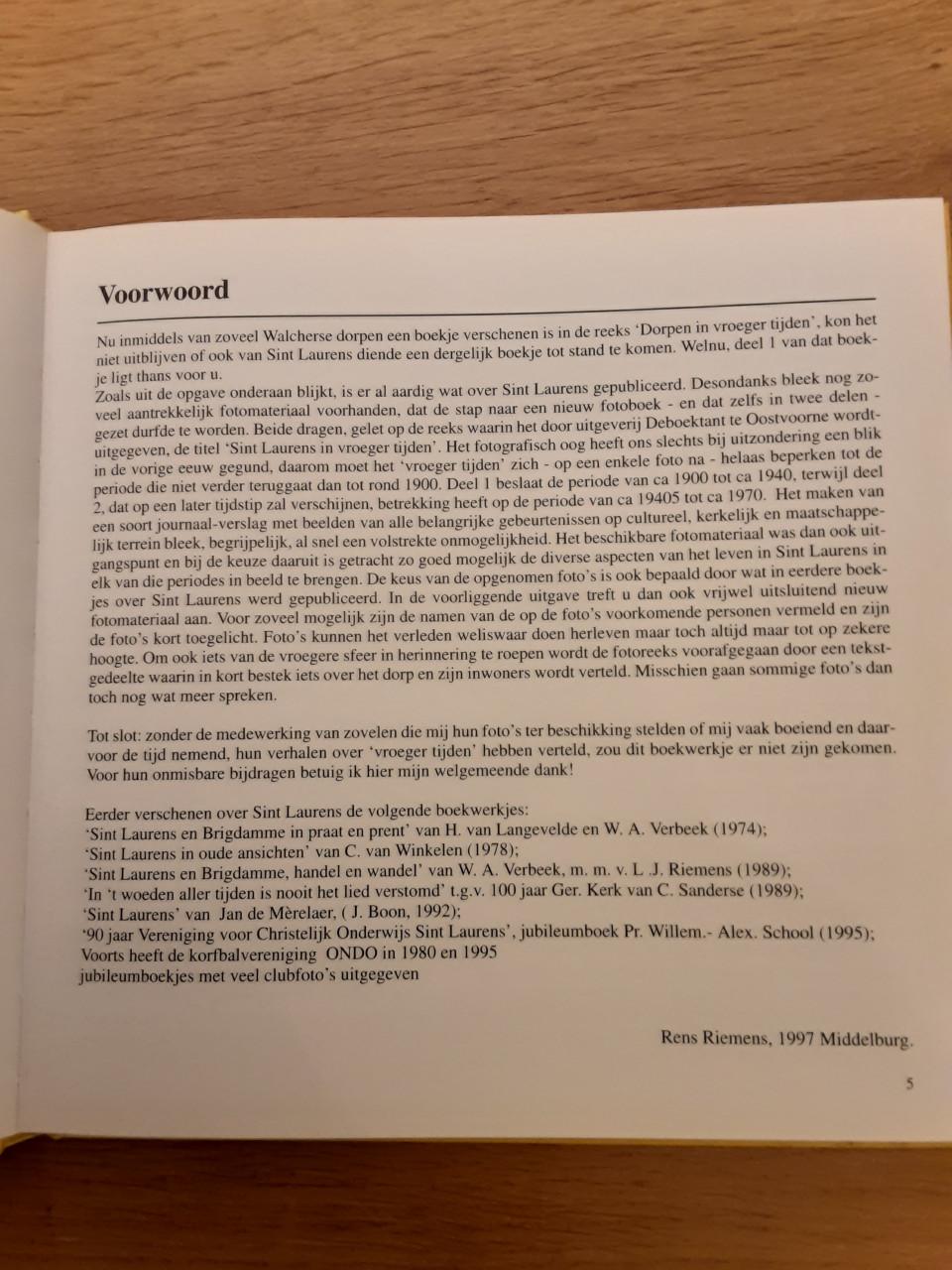 Sint Laurens in vroeger tijden