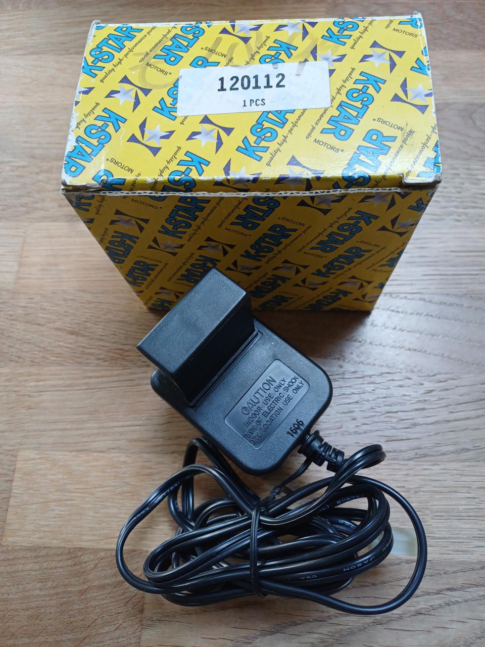 AC-DC Adaptor AD-1200300DV, oplader met 2-pins T-stekker