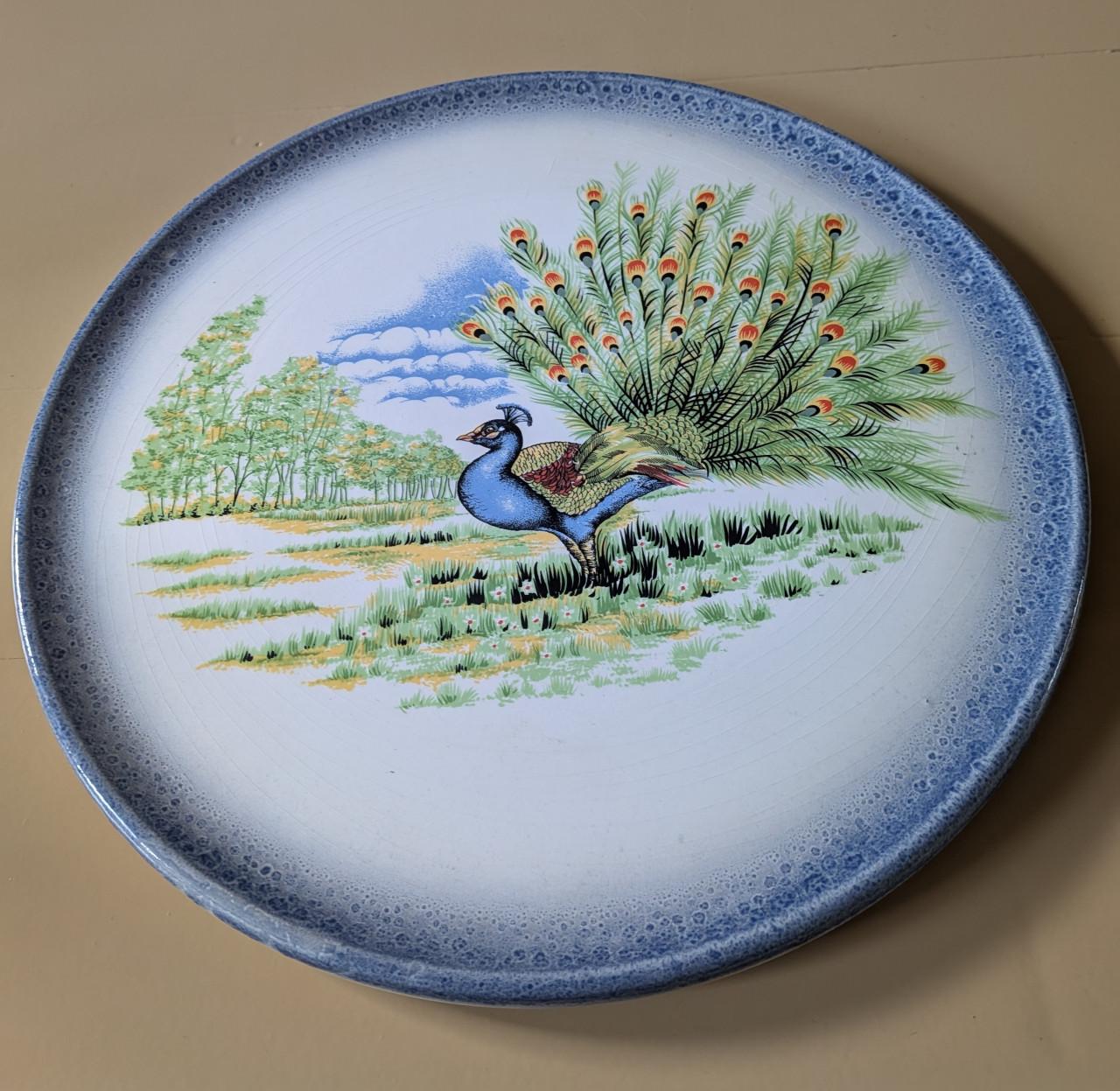 Prachtige schaal, 33 cm