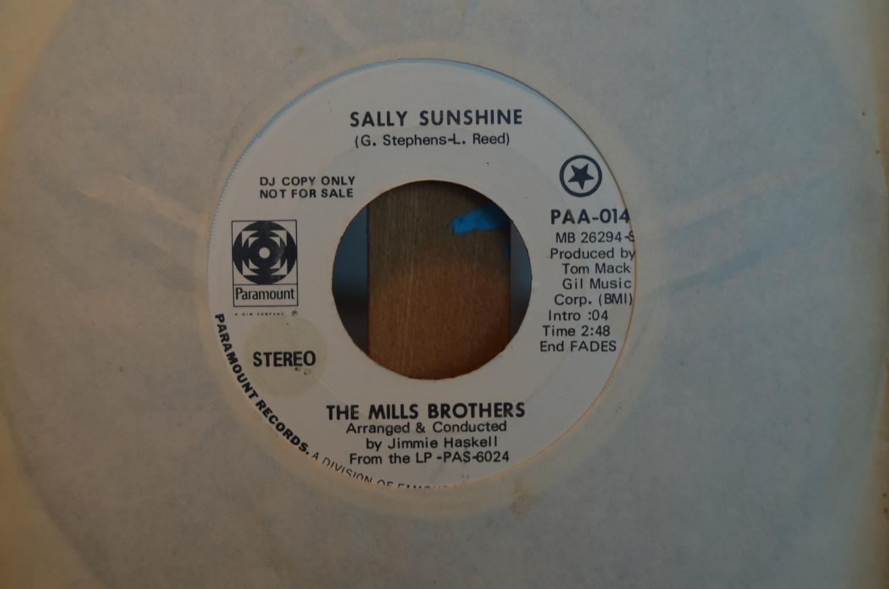 Bijzondere singles The Mills Brothers (Sample copies e.d.) (1)