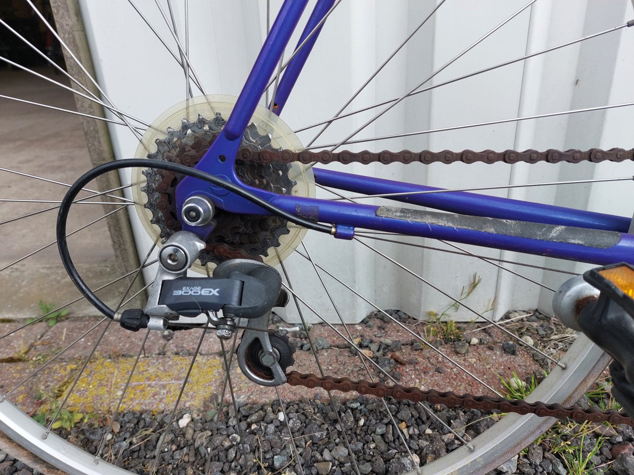 Vintage  racefietsen