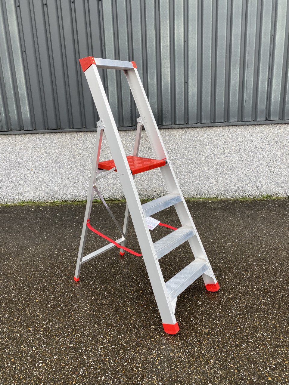 Trap 2x9 treden zwart gecoat NIEUW