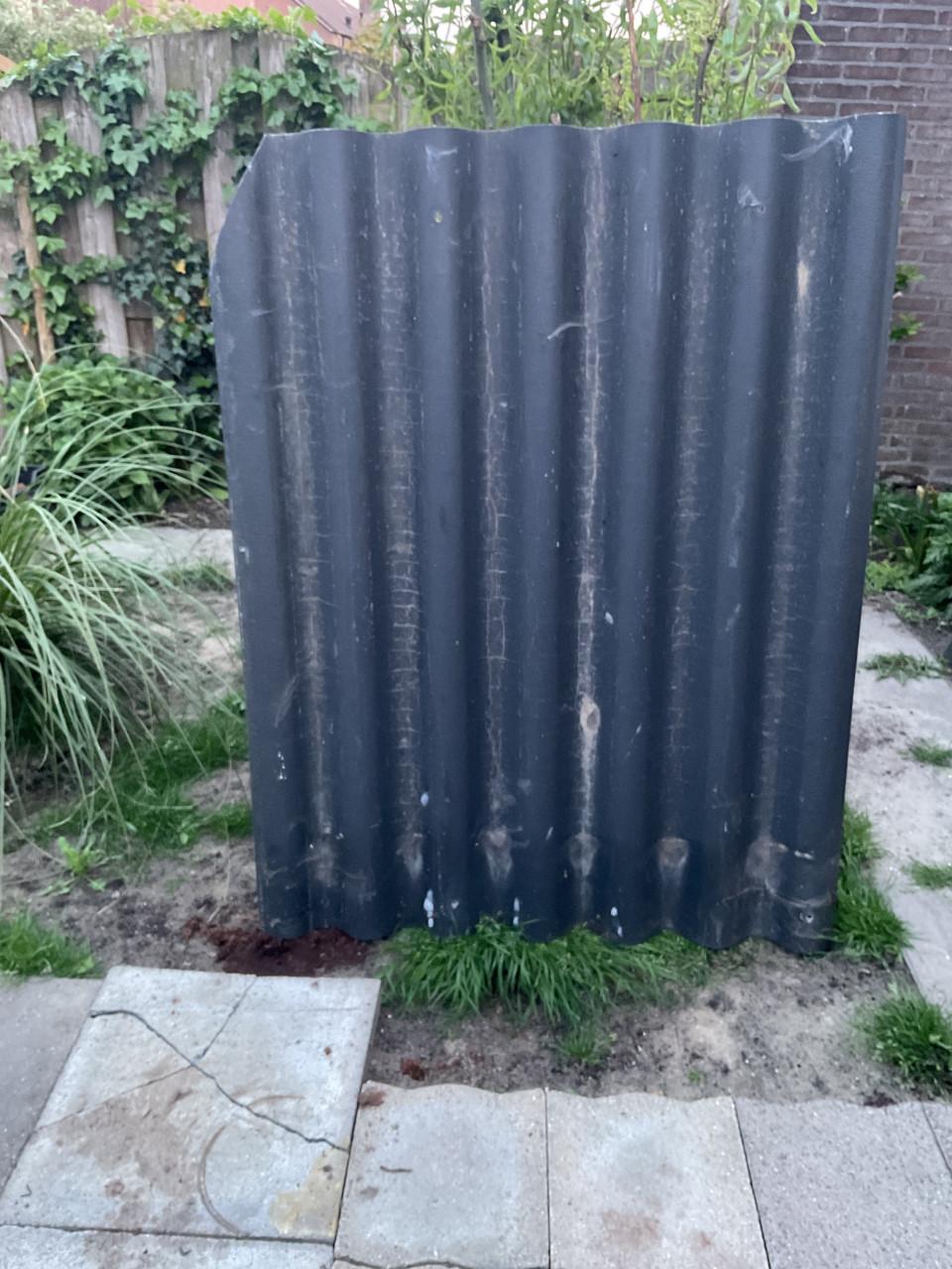 Golfplaten van vezelcement plus nokplaten