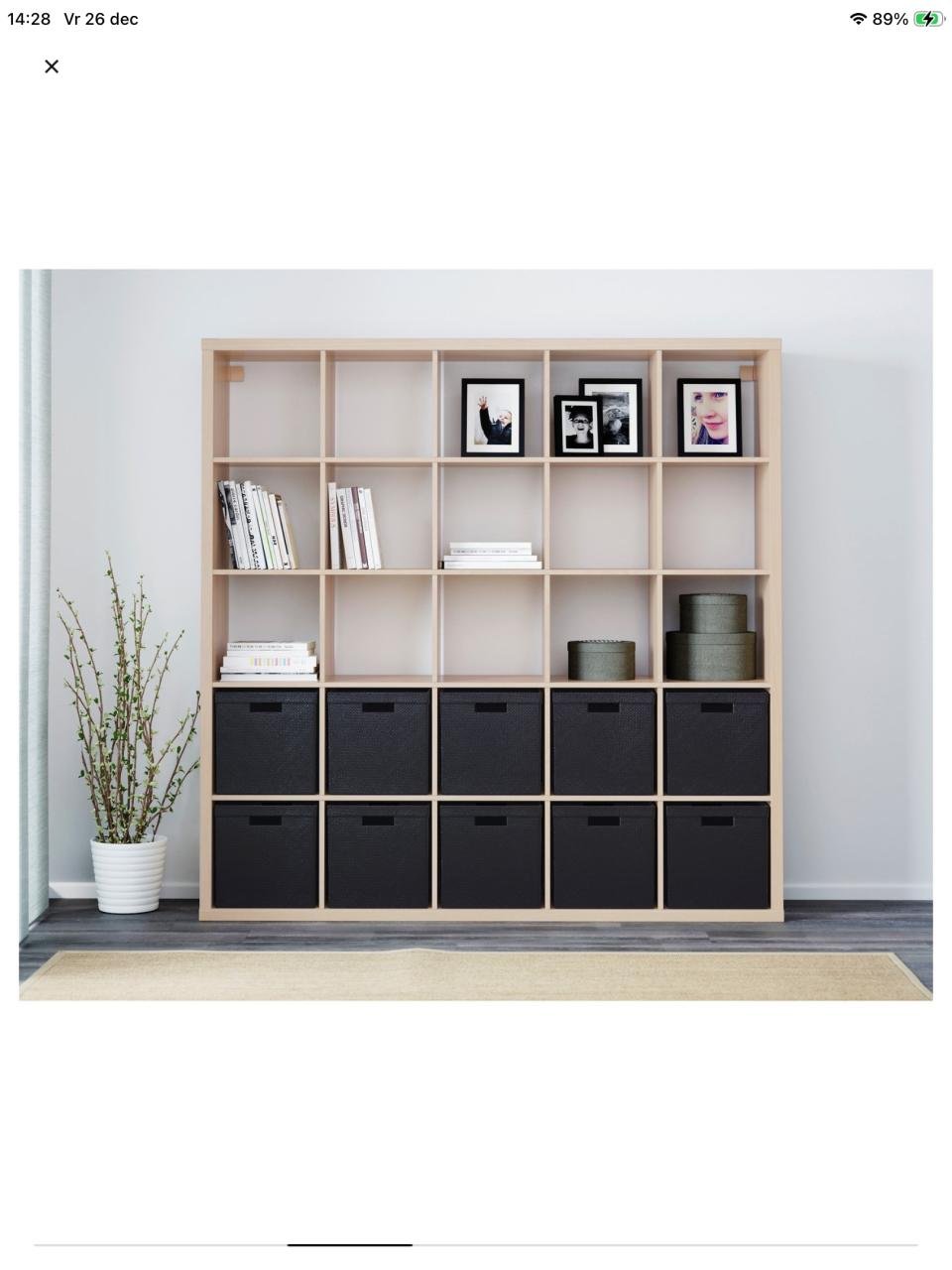 Grote boekenkast IKEA