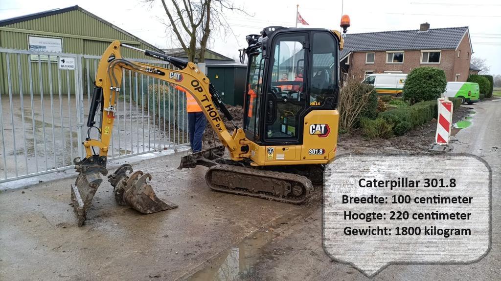 TE HUUR: minigravers, minishovels ETC