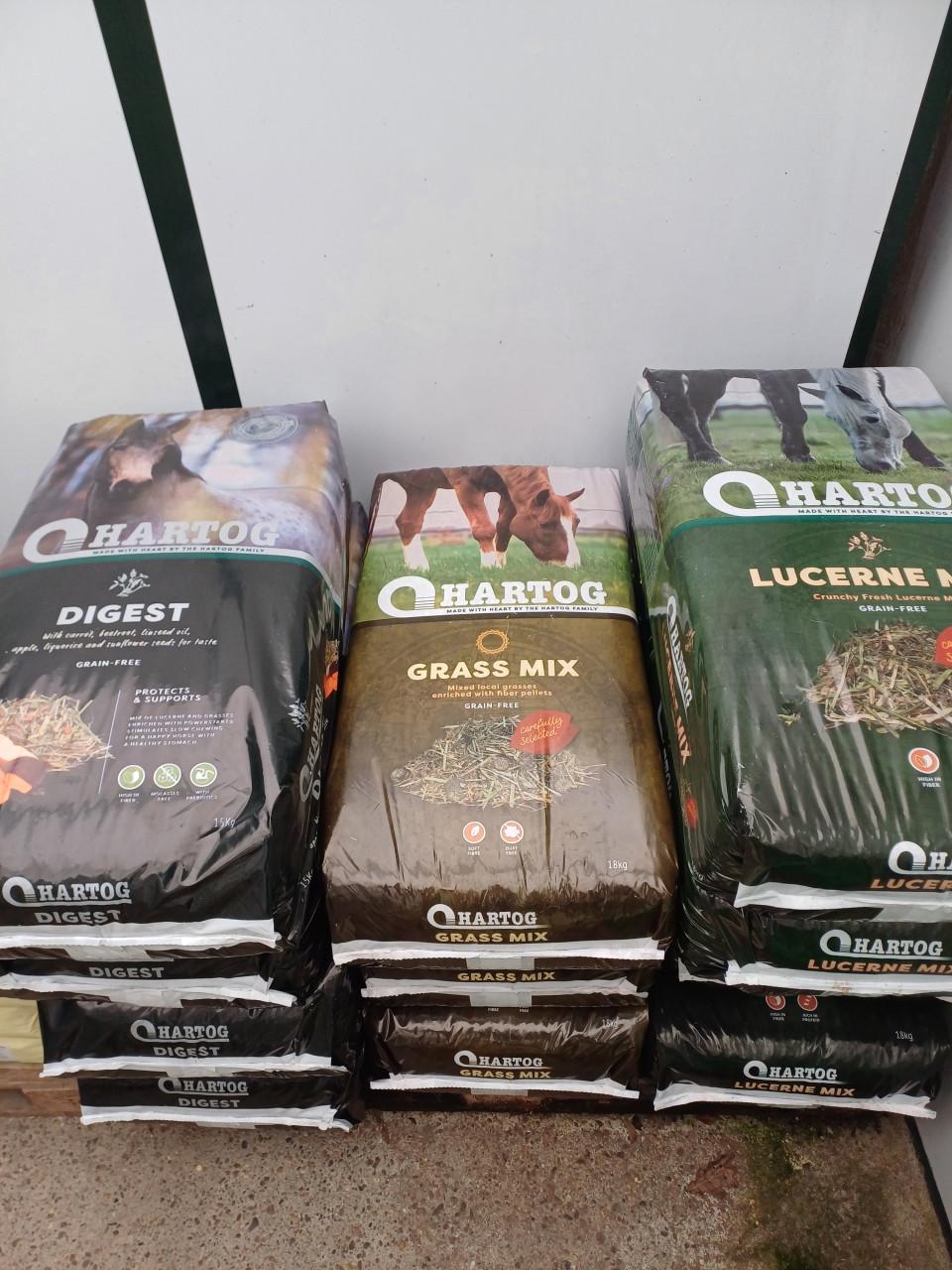 Hartog luzerne, grasmix, digest of senior