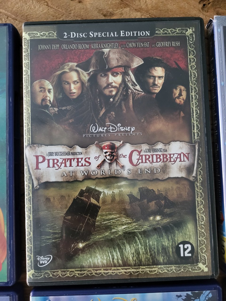 Diverse DVD's van Disney en Universal
