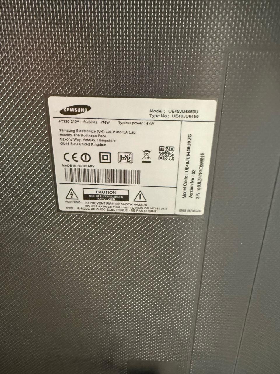 Samsung Smart TV 4K UHD - Werkt nog perfect