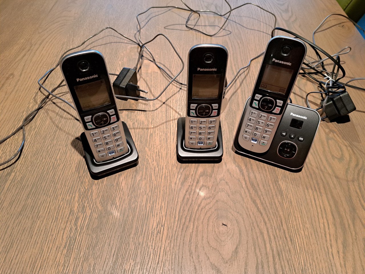 Panasonic telefoon set (3 stuks)