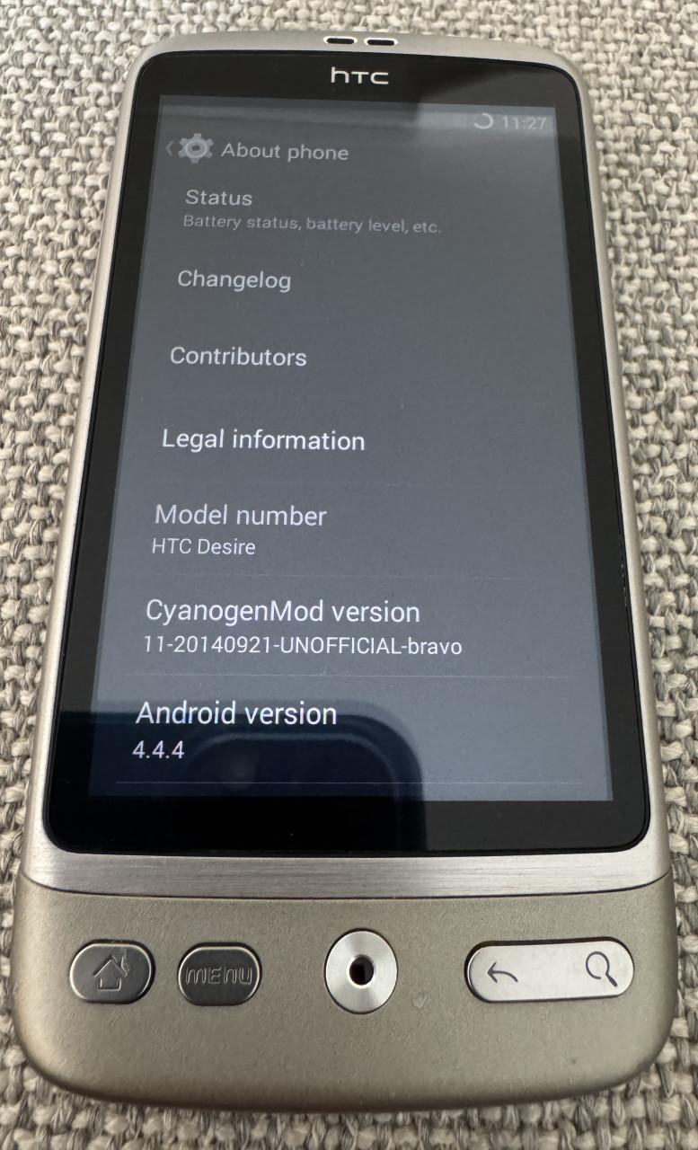 HTC Desire | Nette staat | CyanogenMod 4.4.4 | Compleet in doos