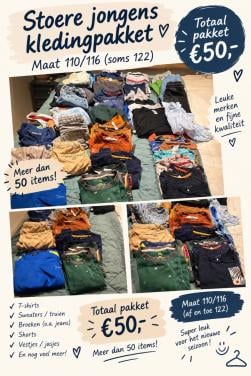 Kinderkleding 110 / 116
