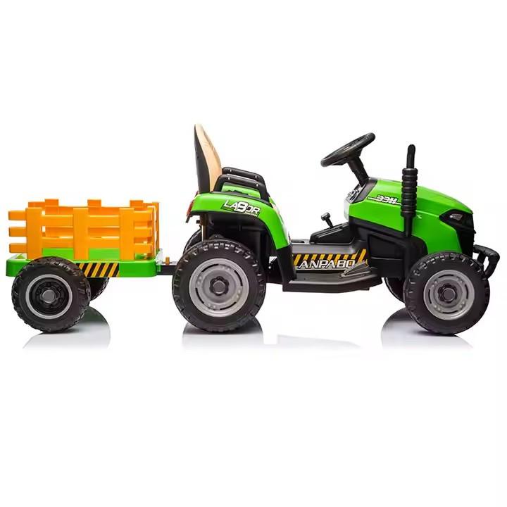 Elektrische kindertractor 12V - Met aanhanger