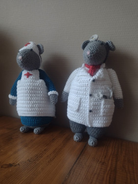 Dokters/verpleegsters muis