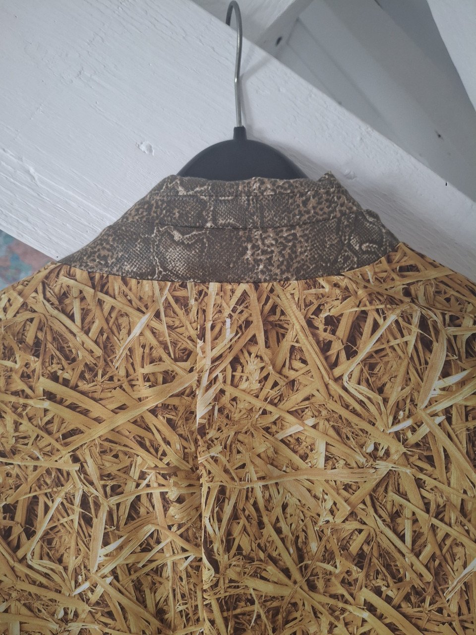 2 prachtige Colbert met gras motief+slang motief