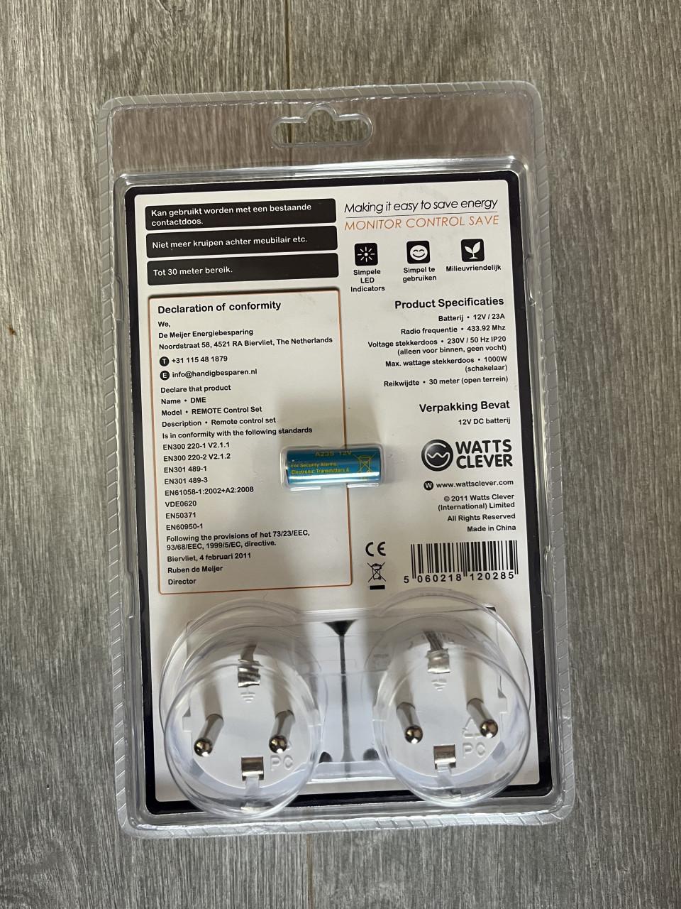 Klik aan klik uit systeem