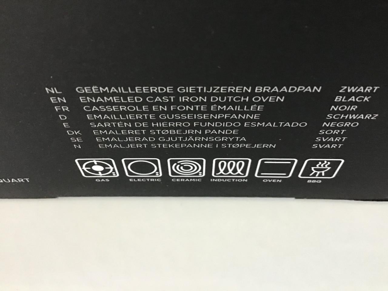 NIEUWE Gietijzeren braadpan