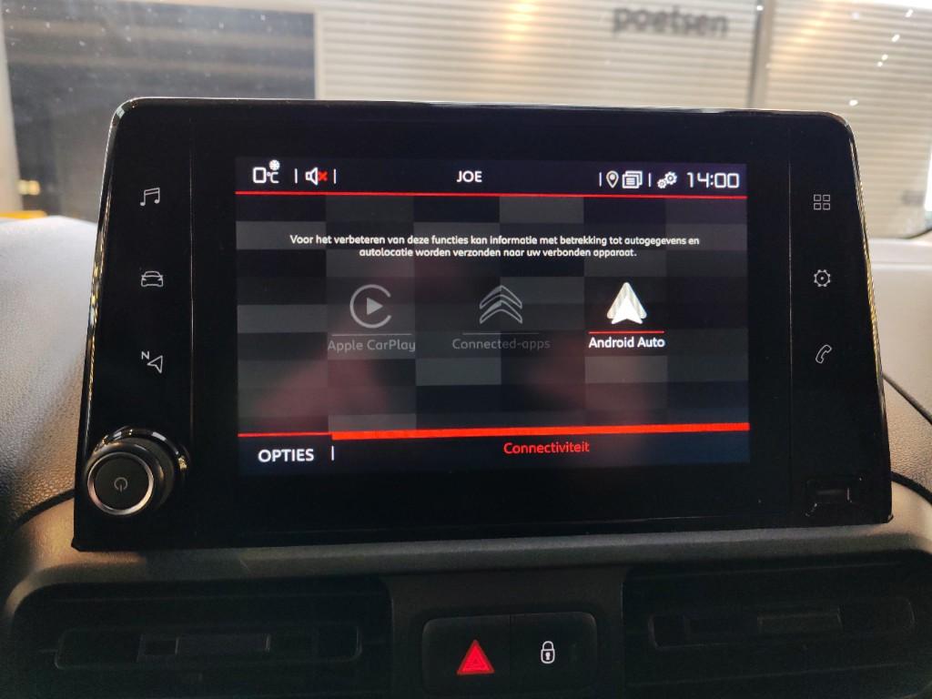 Citroen Berlingo van gb 1.5 bluehdi 75pk l1 club apple carplay & android au