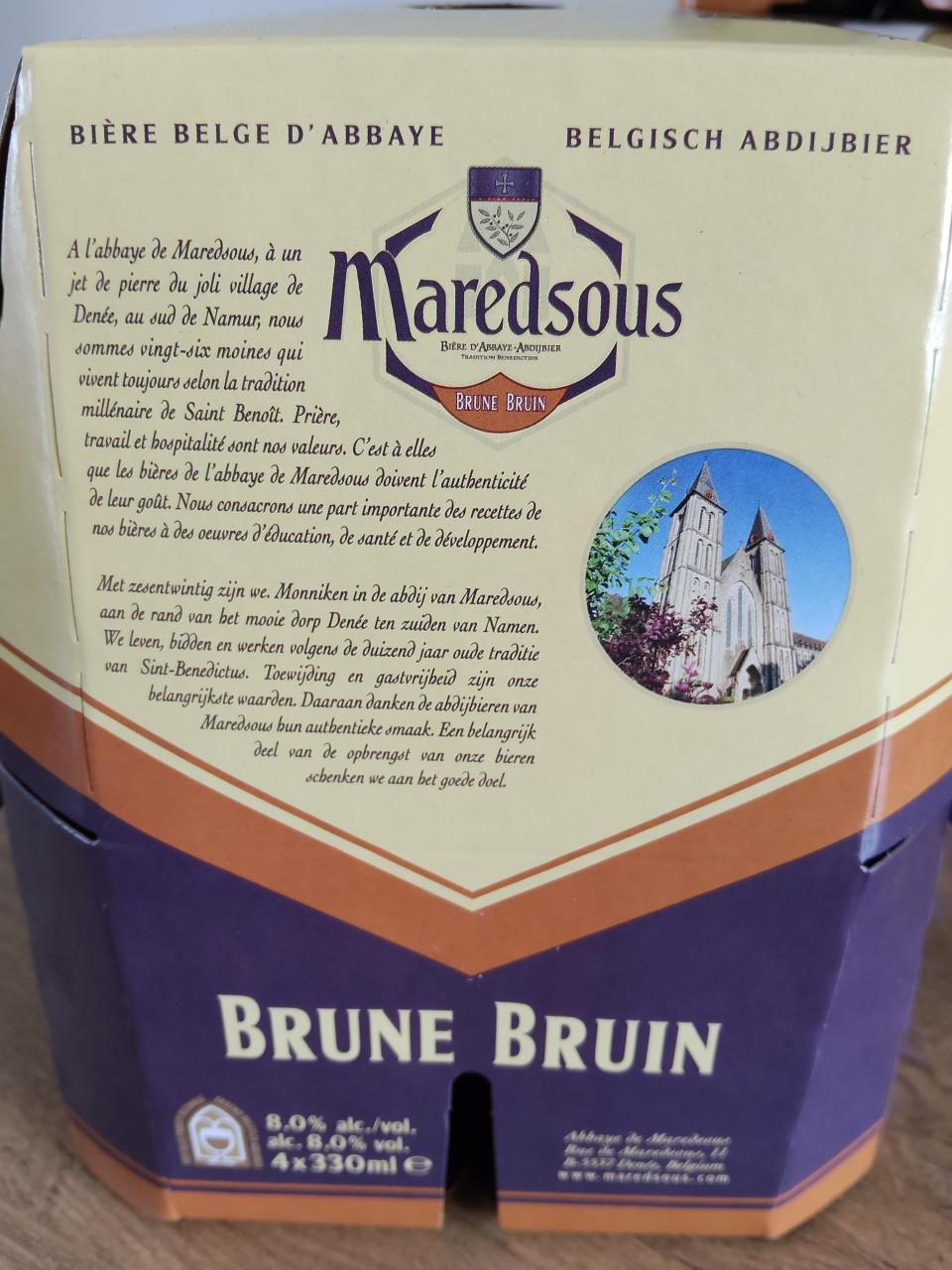 4-packs Maredsous Bruin