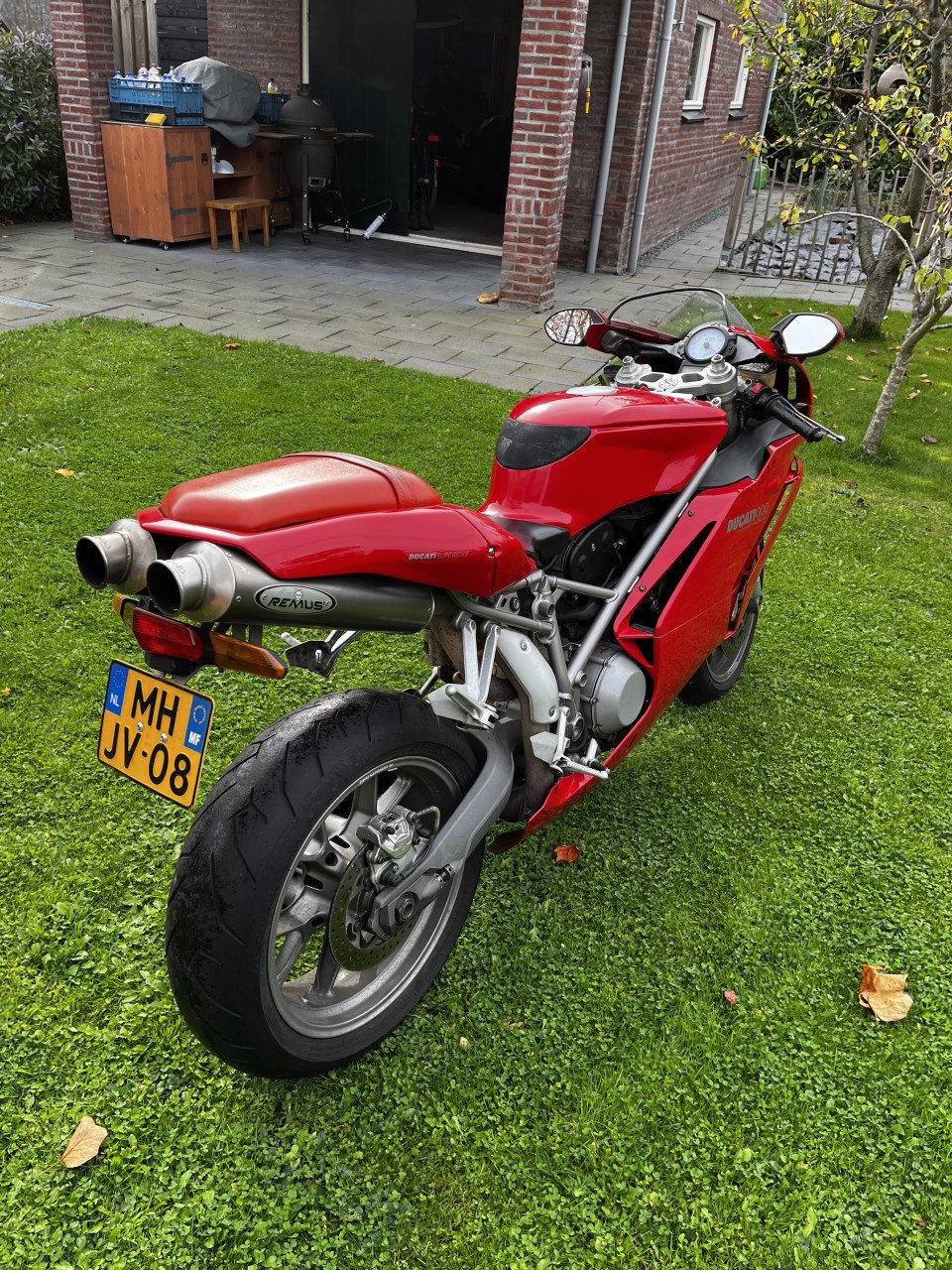 Ducati 999, 01-05-25 beurt gehad