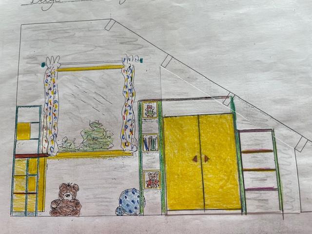 Vibel (van peuter tot volwassene)lifetime slaapkamer,ORIGINEEL ameublement