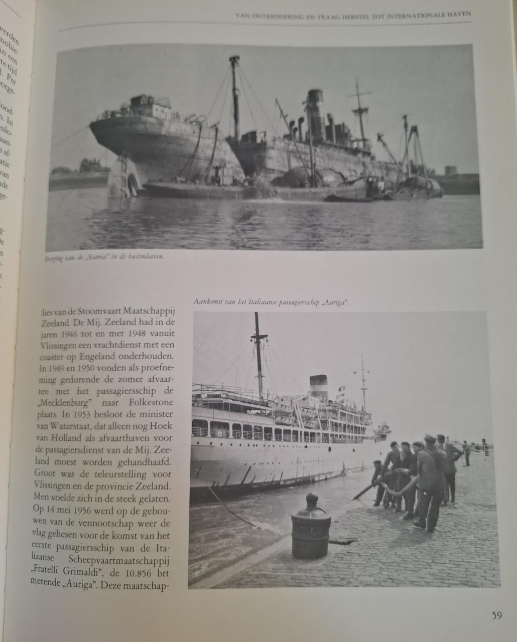 NV haven van Vlissingen 1934-1984, door Henri Arnoldus