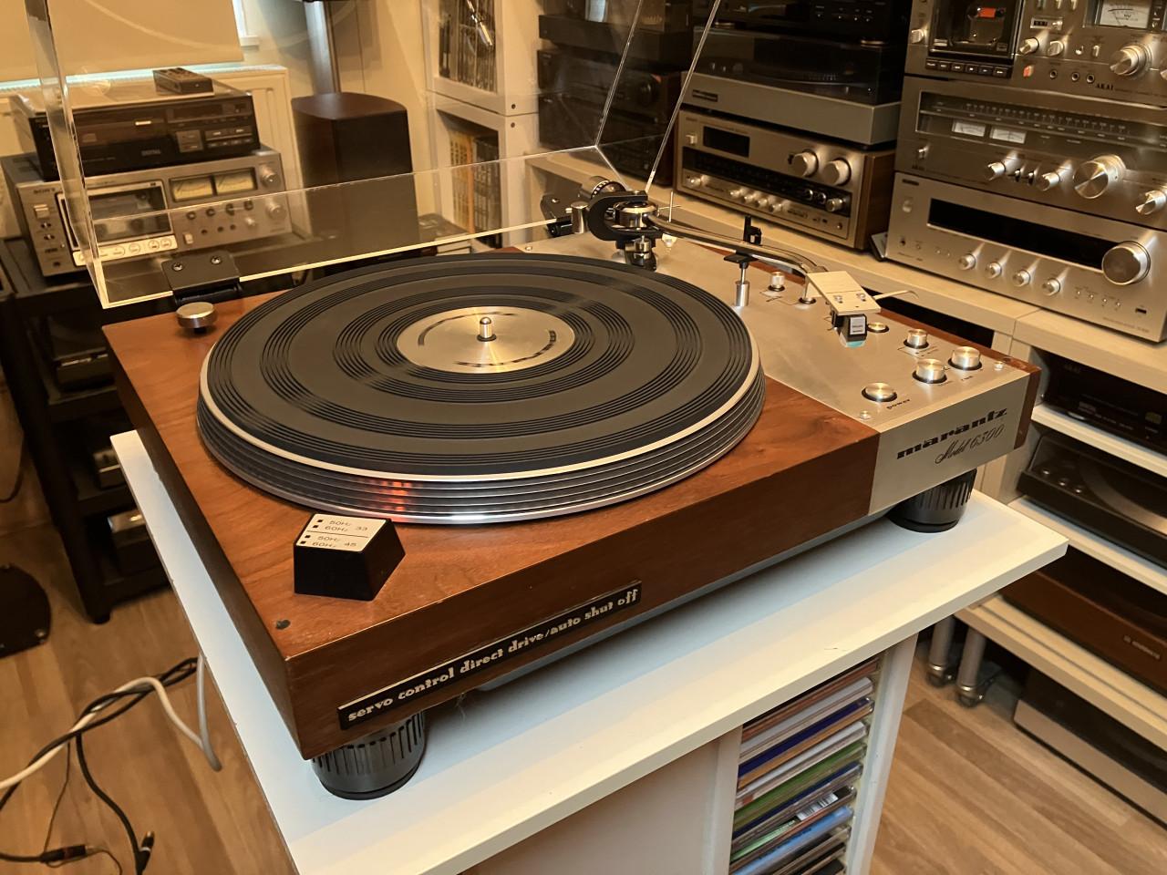 Marantz 6300 vintage top automatische platenspeler geserviced met garantie