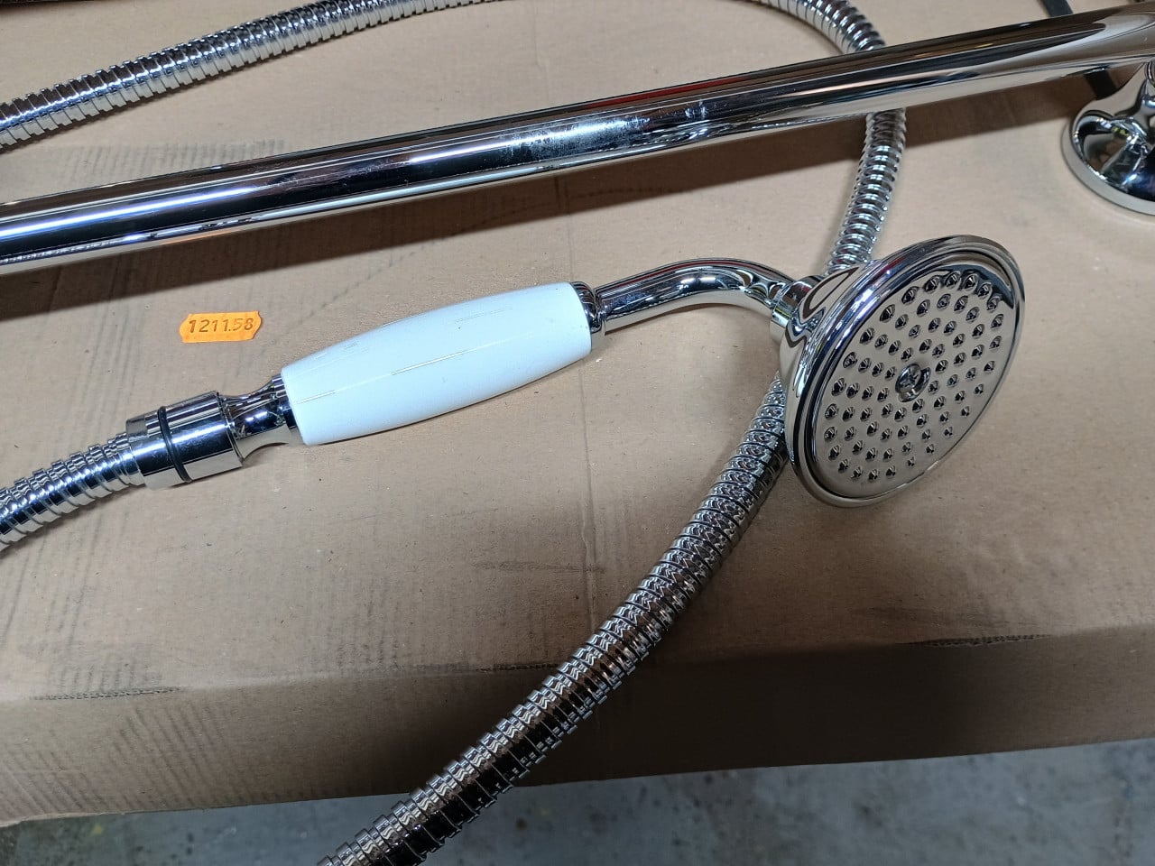Douche kop met glijstang nieuwe